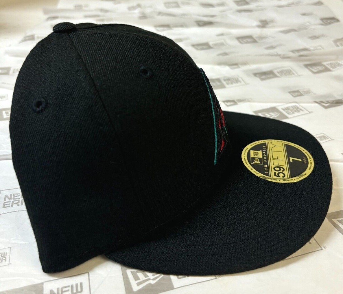 Arizona Diamondbacks New Era Authentic Low Profile “A” 59FIFTY Fitted Hat-Black