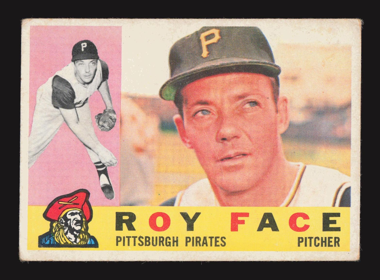 Roy Face 1960 Topps #20 TYW7