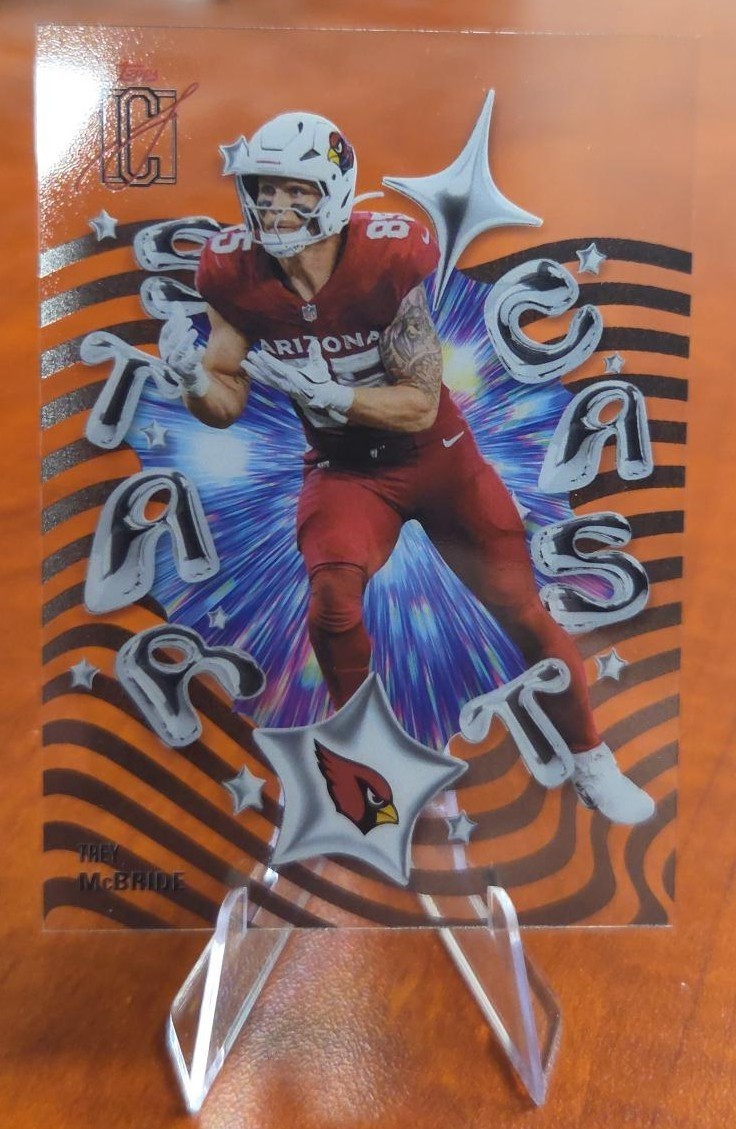2025 Topps Signature Class Trey McBride Arizona Cardinals Insert #SC-22