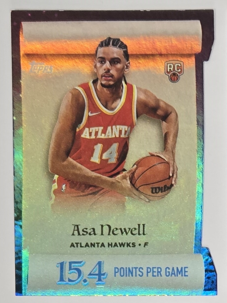 2025-26 TOPPS HOLIDAY MAKING THE NICE LIST NBA RC ROOKIE HOLO🌈DIE CUT LOT (9)