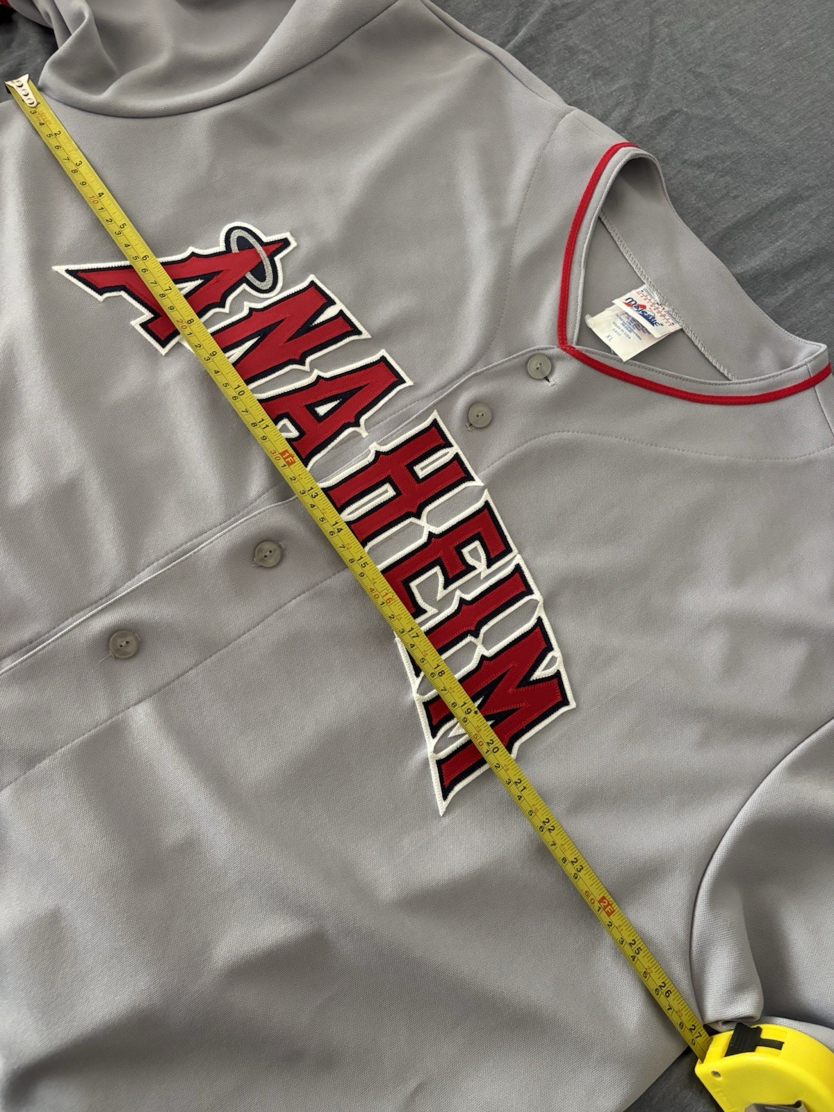 Vintage 90s MLB Anaheim Angels majestic Jersey – XL “Anaheim” Spell out