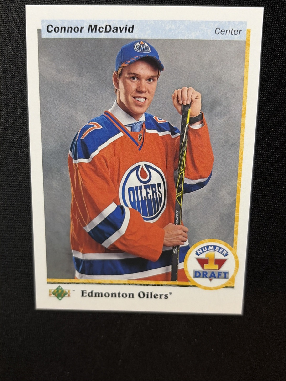 2026 UD NHL Draft Promo Set Number 1 Draft RDP-CM Connor McDavid