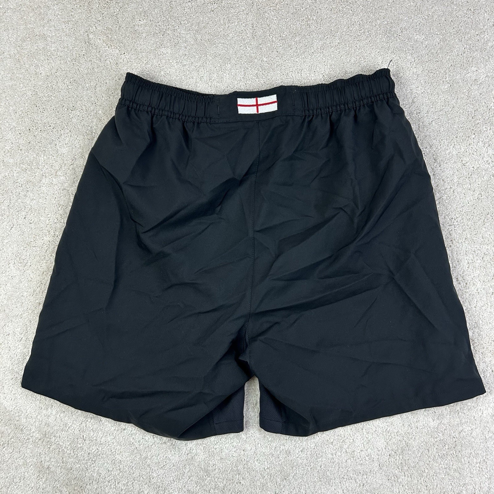 Official 2009-10 Nike Inter Milan Italy Black Lined Football 354272-010 Shorts S