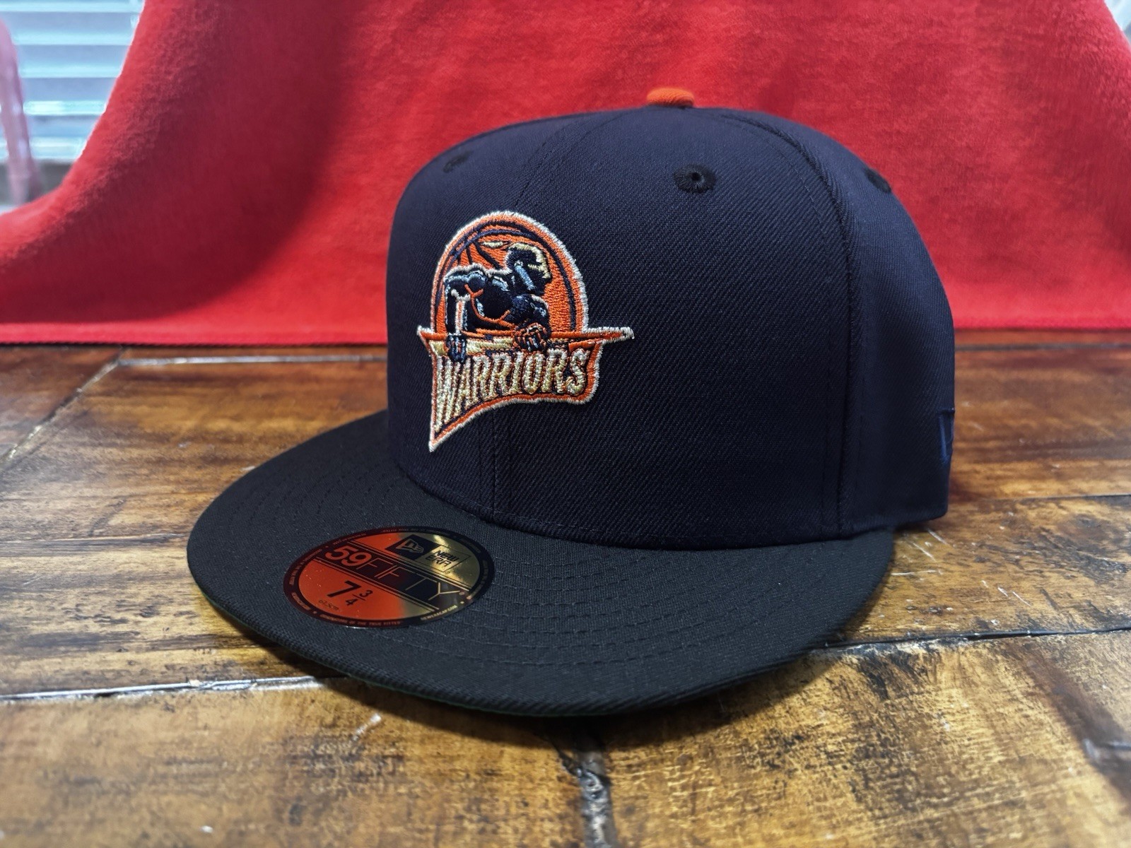 Golden State Warriors 2000 All Star Game Black Navy New Era Fitted 7 3/4 GreenUV