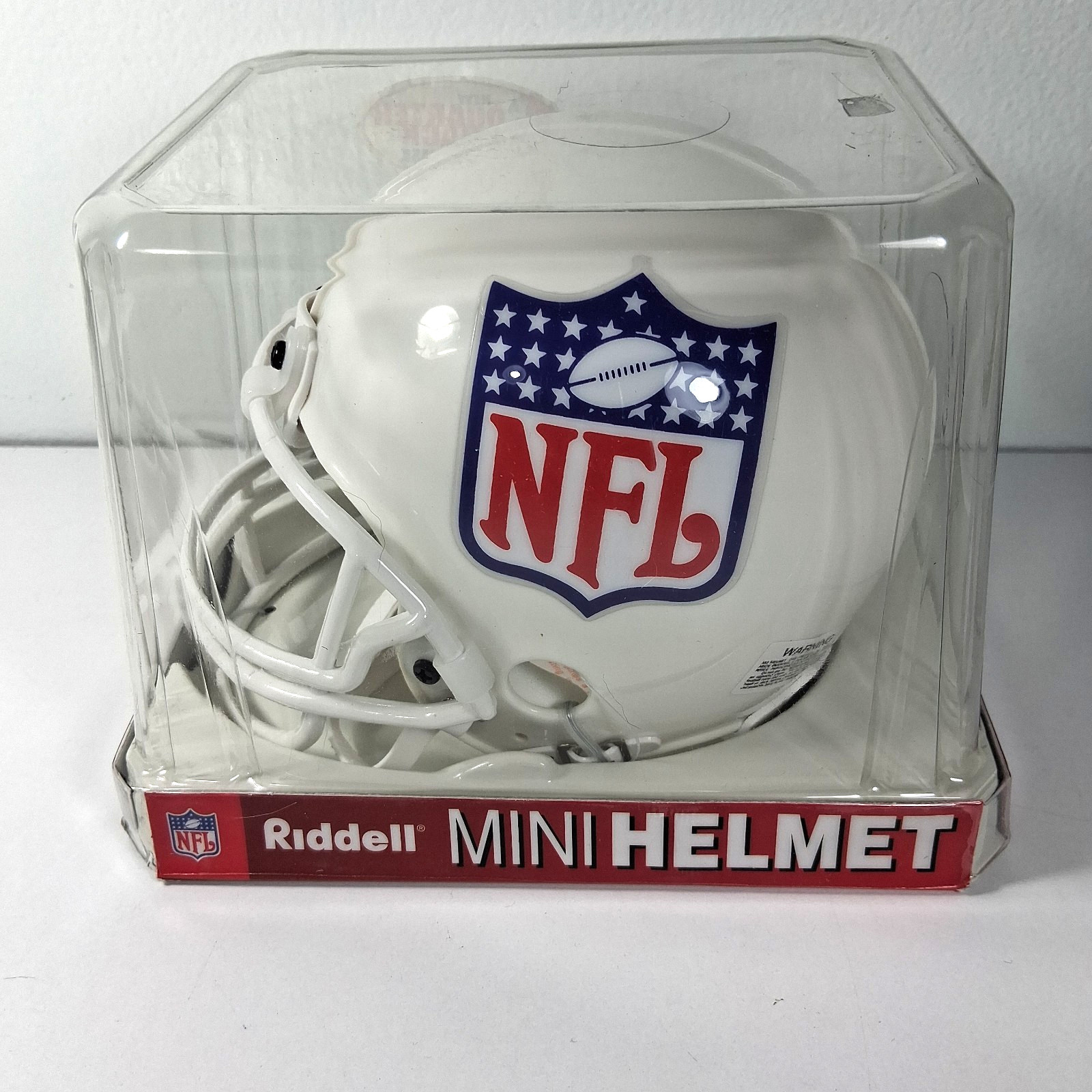 NOS NFL Shield Logo Speed Mini Helmet Riddell NFL Licensed QB Facemask