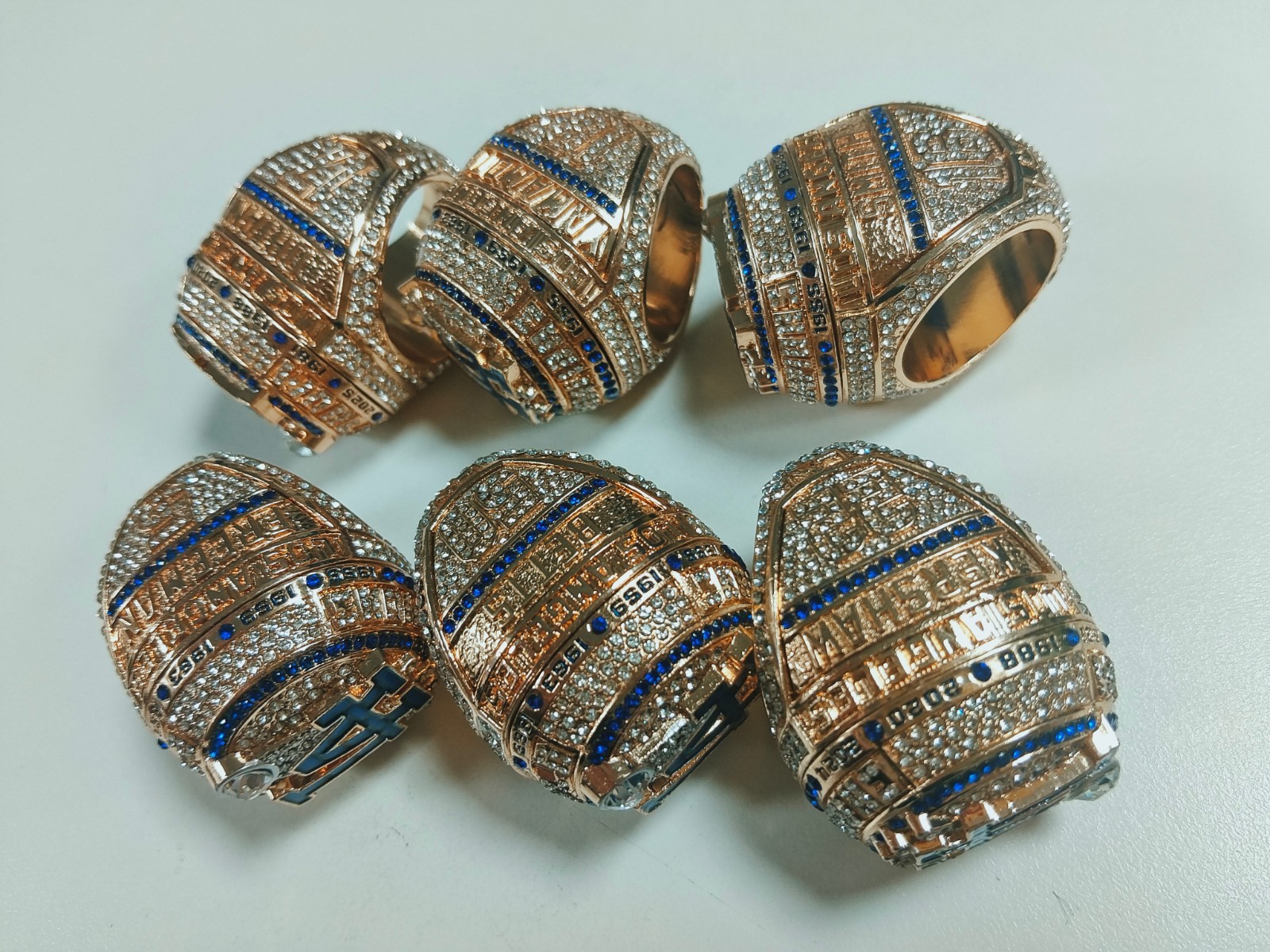 2025-2026 Los Angeles Dodgers MLB Championship Ring Baseball size 9/11/13