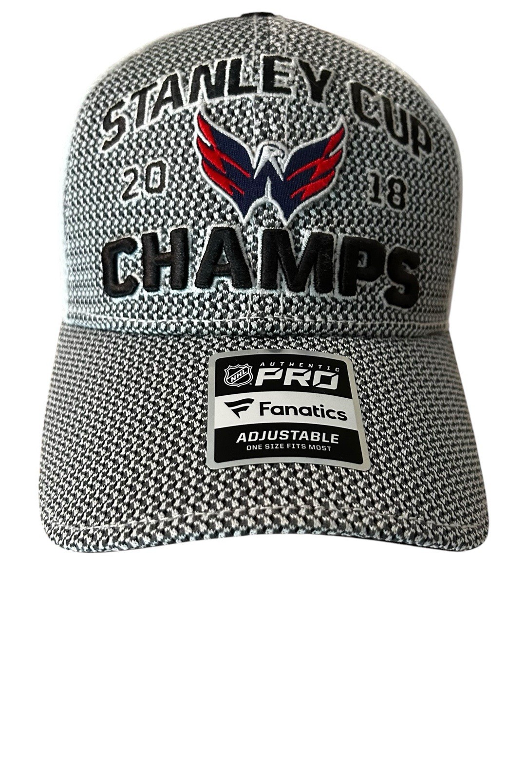 Washington Capitals 2018 Stanley Cup Champions Mesh Trucker Cap Hat Fanatics NEW