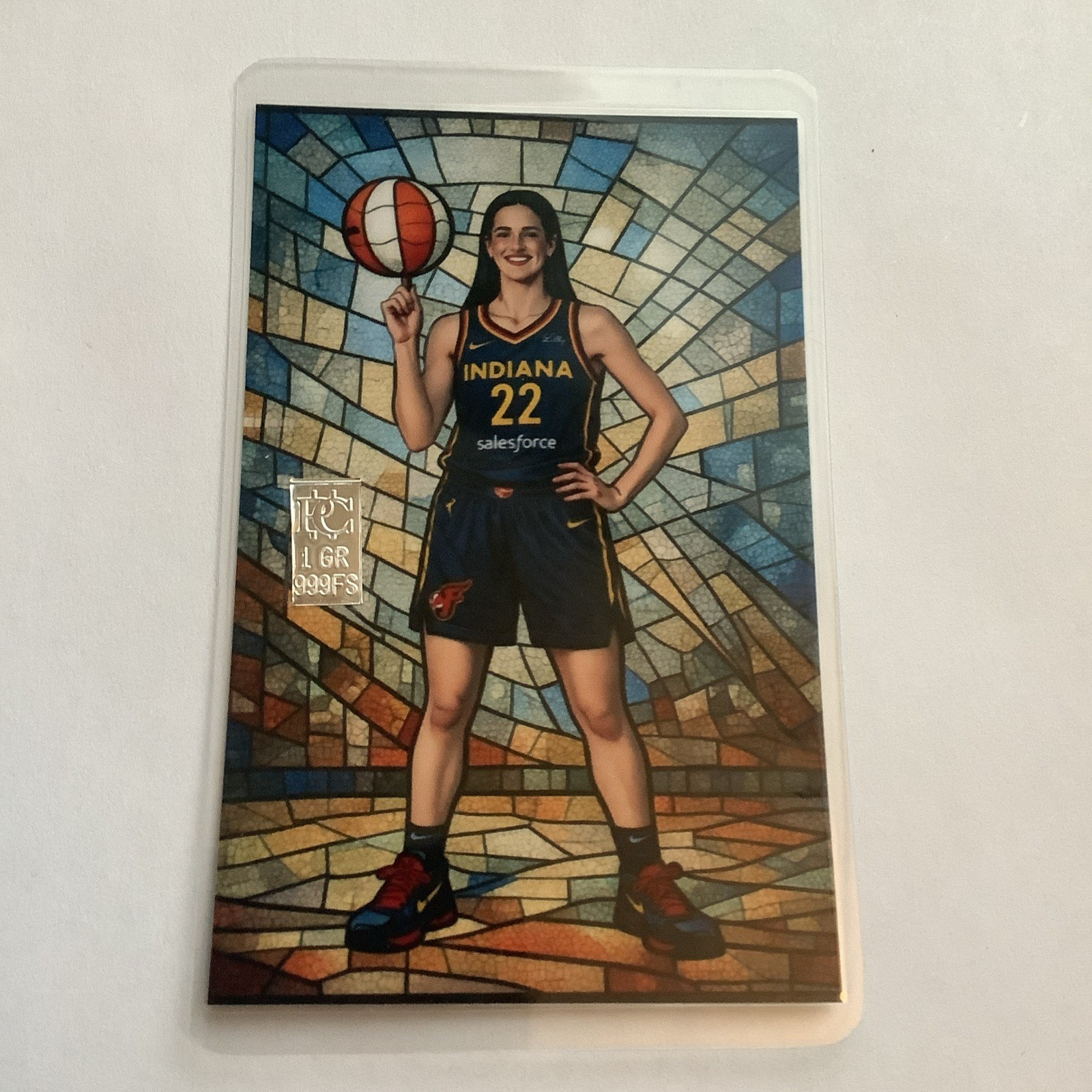 Caitlin Clark Fan Art Card 1 Gr Silver
