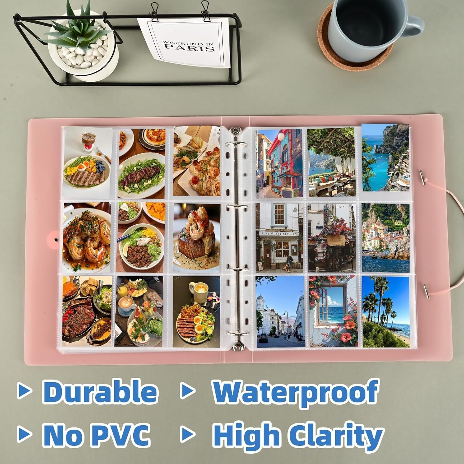 Double-Sided Display 9 Pocket Card Pages – 400 Pack