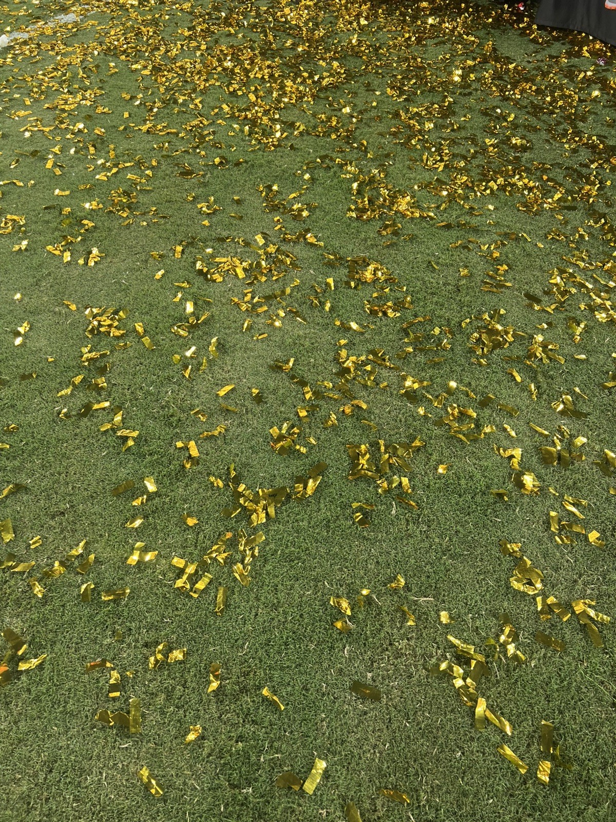 World Cup Final Argentina vs Spain Confetti From The Field! SPAIN CHAMPIONS!