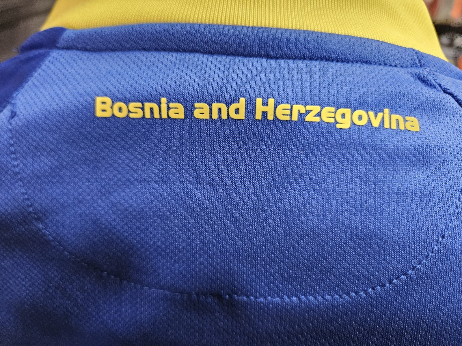 BOSNIA KELME 2026 HOME SOCCER JERSEY Next day UPS available – Ships from Florida