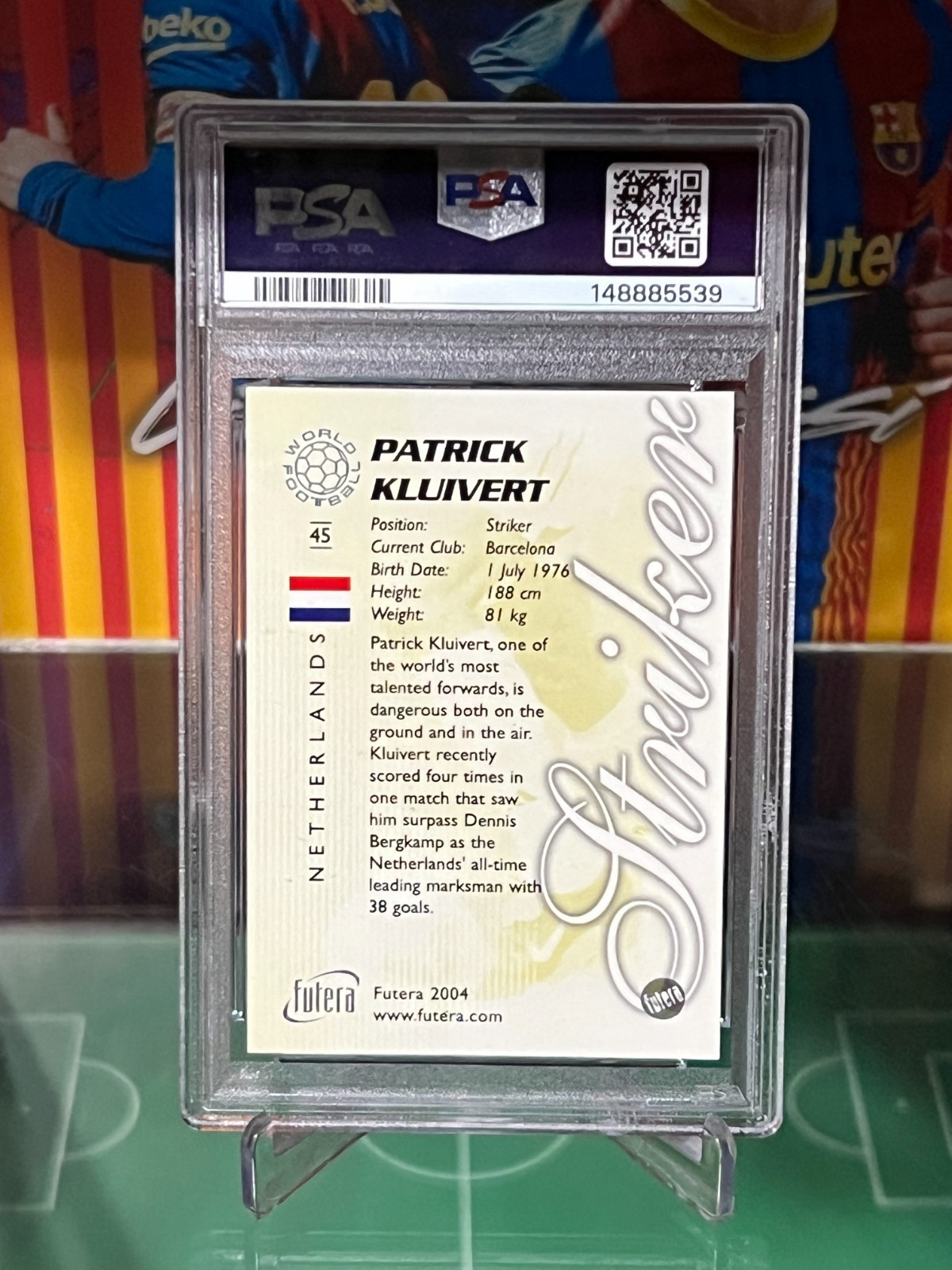 Netherlands Hat-trick PSA Lot Patrick Kluivert + Edgard Davids + Frank Rijkaard