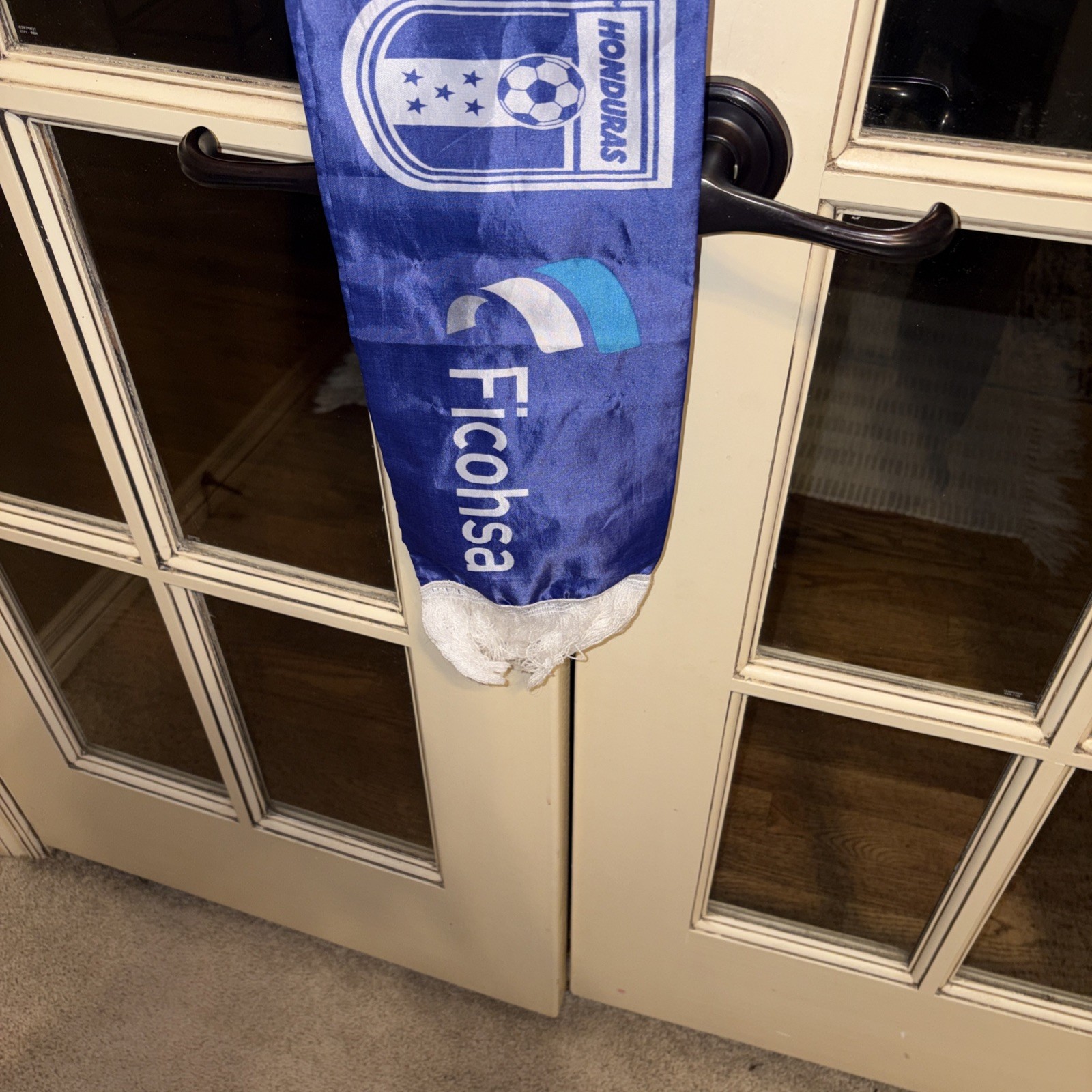 Honduras Soccer Scarf Ficohsa 5 Feet/ 6 Inches