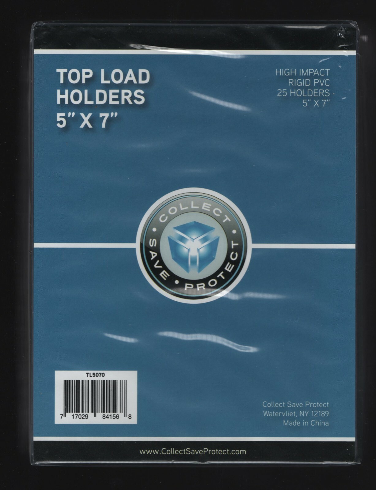 (25-Pack) CSP 5×7 Toploaders 5″ x 7″ Topload Rigid Card Holders Photo, Postcard