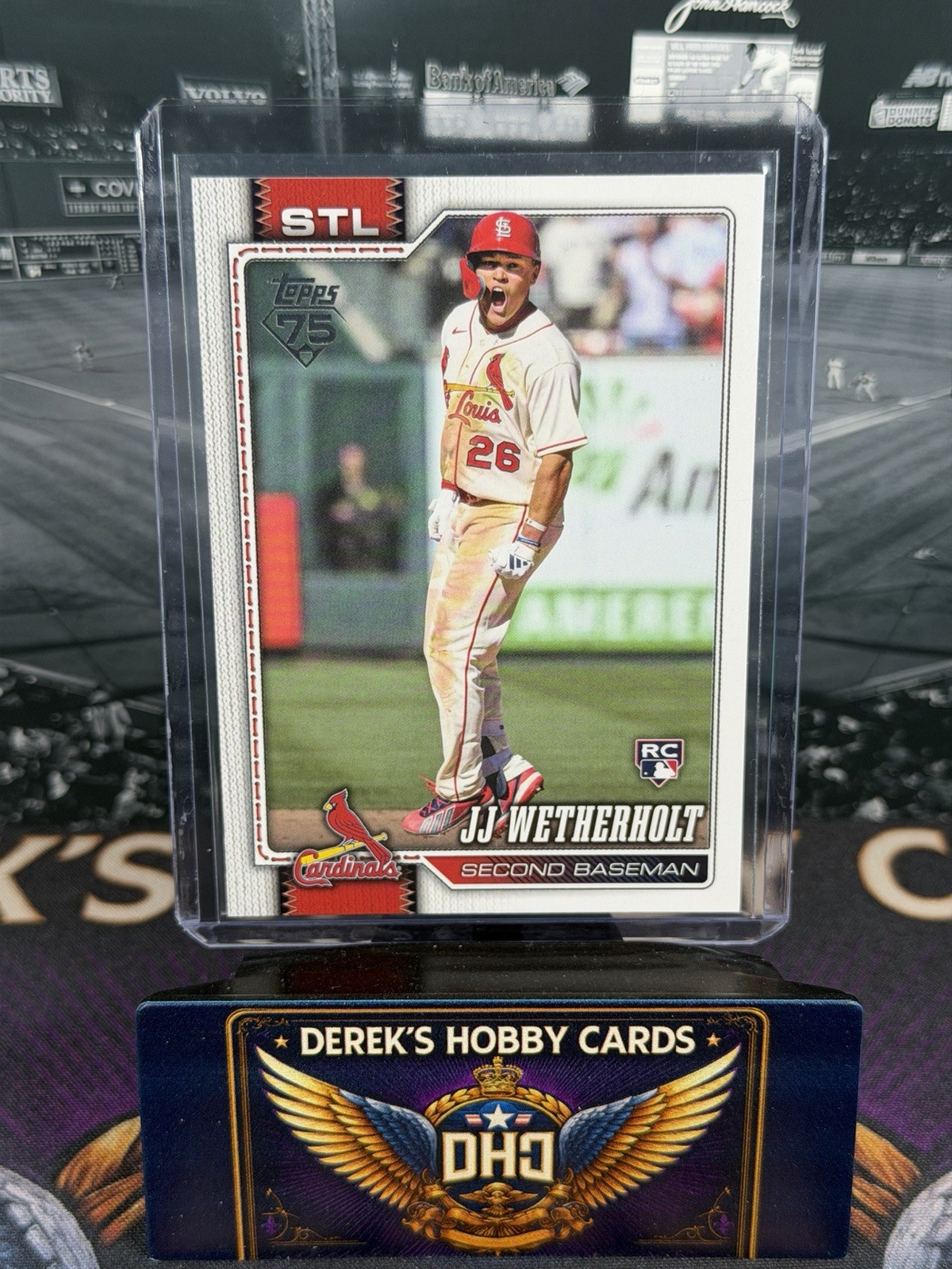 2026 Topps Series 2 JJ Wetherholt Rookie Short Print #698 St. Louis Cardinals RC