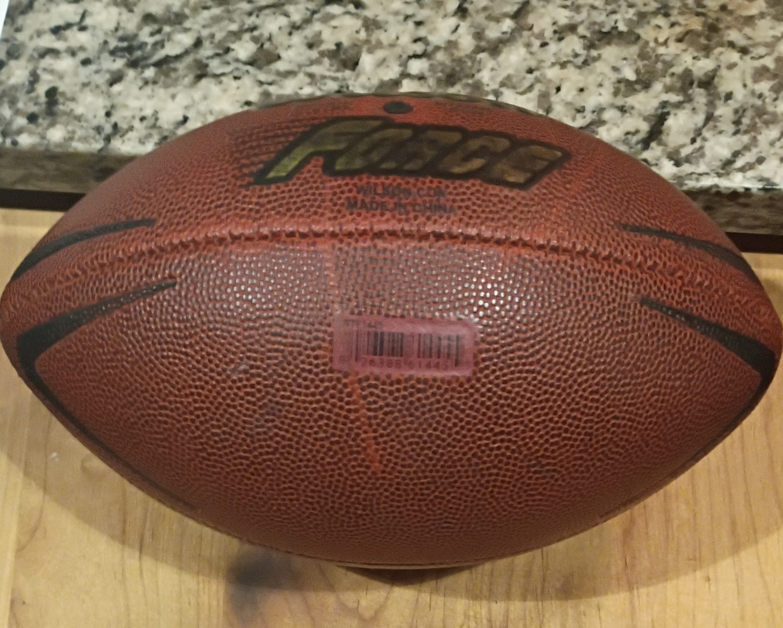 NFL Wilson Force Super Grip Football WTF 1445