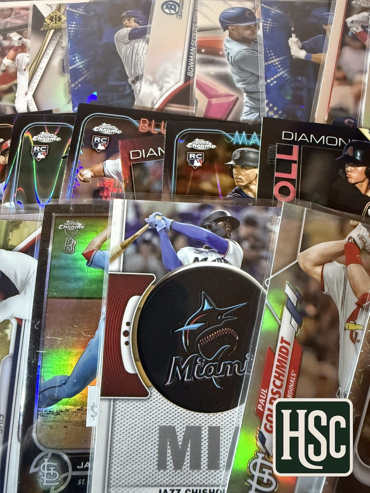 Baseball MLB – 200 Card Lot – Rookies, Parallels, Memorabilia, Autos, Numbered