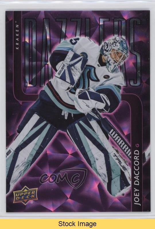 2025-26 Upper Deck Series 1 Dazzlers Pink Joey Daccord #DZ-8 READ 1r1g