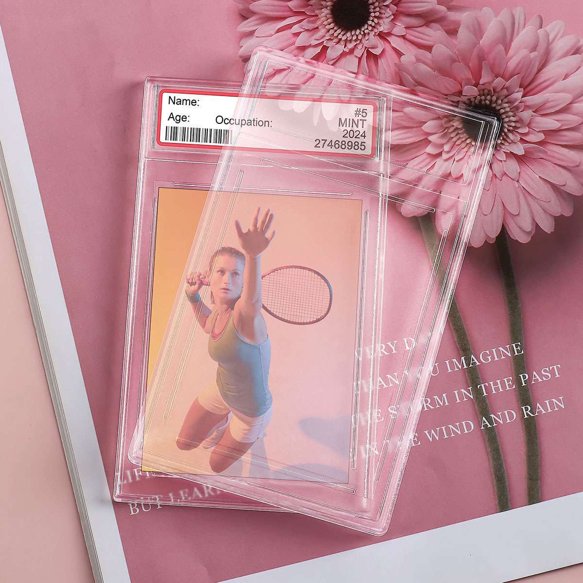 5-50Pcs Empty Graded Card Holder 35PT Slab for Trading Sport Card Protector Case
