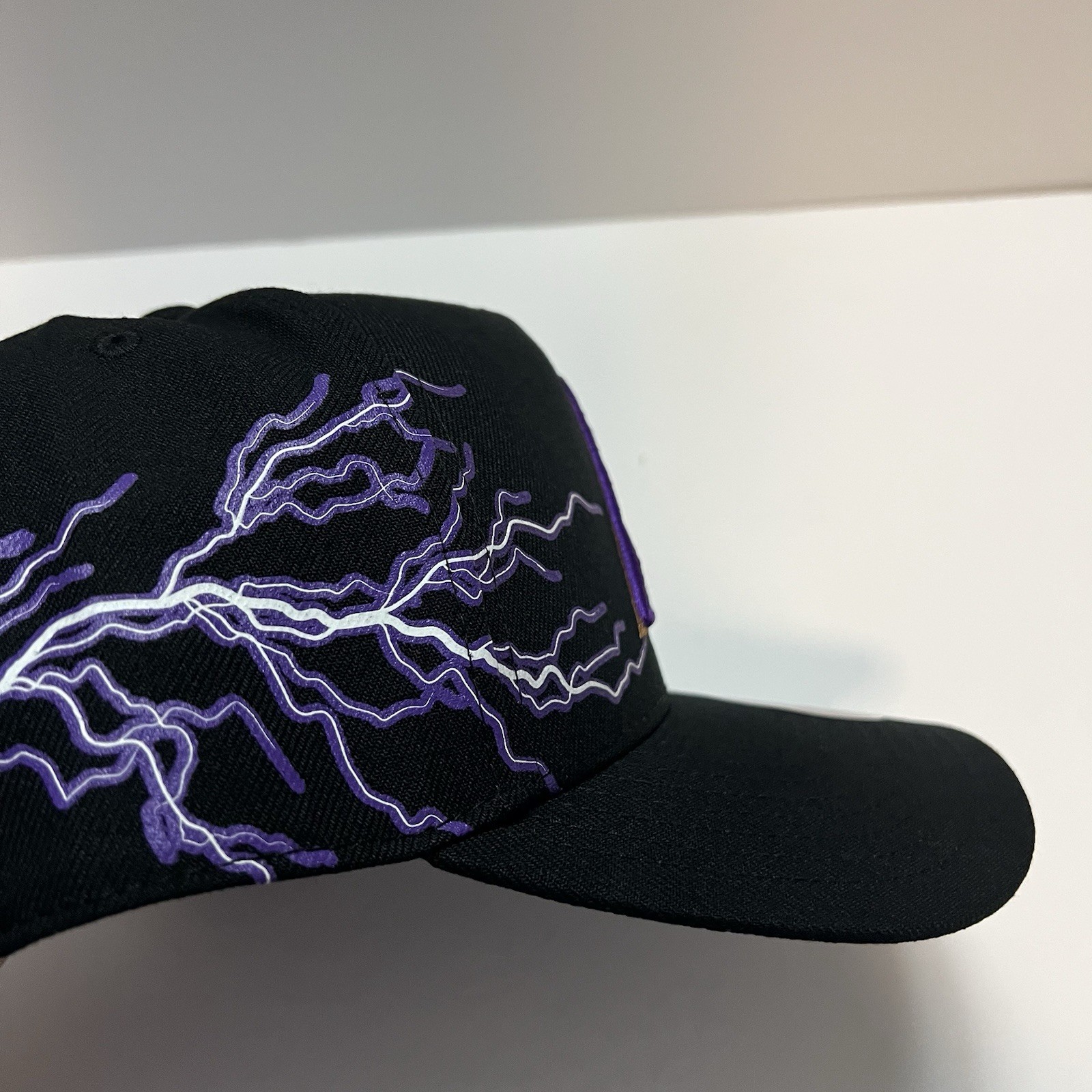 Mitchell & Ness Arizona Diamondbacks MLB Lightning Pro Pinch Snapback Hat Black