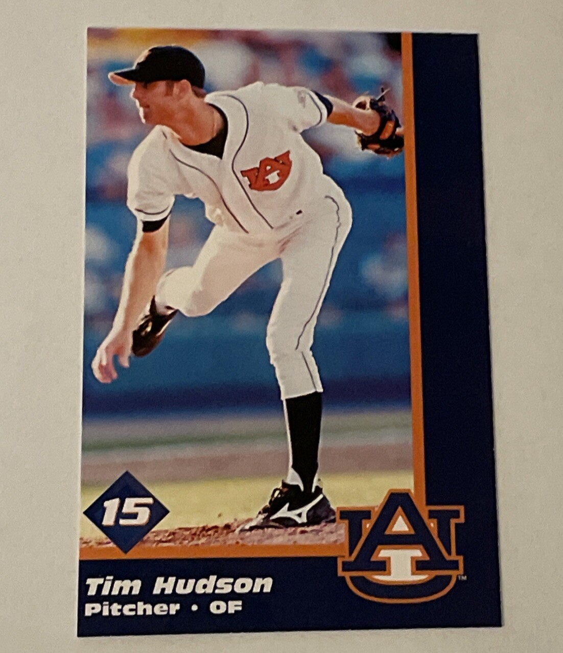 1998 Auburn University Tigers Tim Hudson National Player of The Year