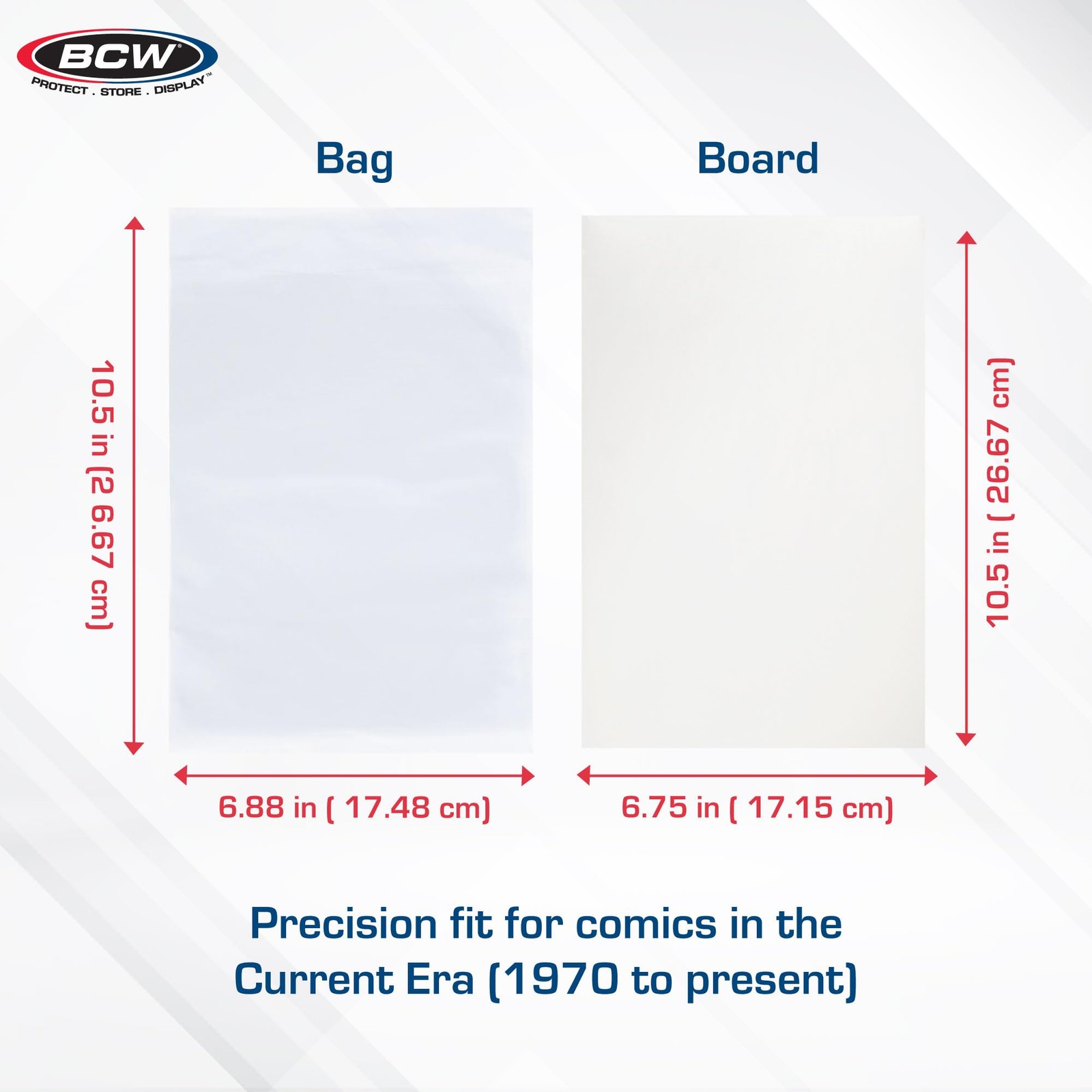 Comic Book Bags and Boards for Current Age Comics – 200 Pack | Archival Grade…