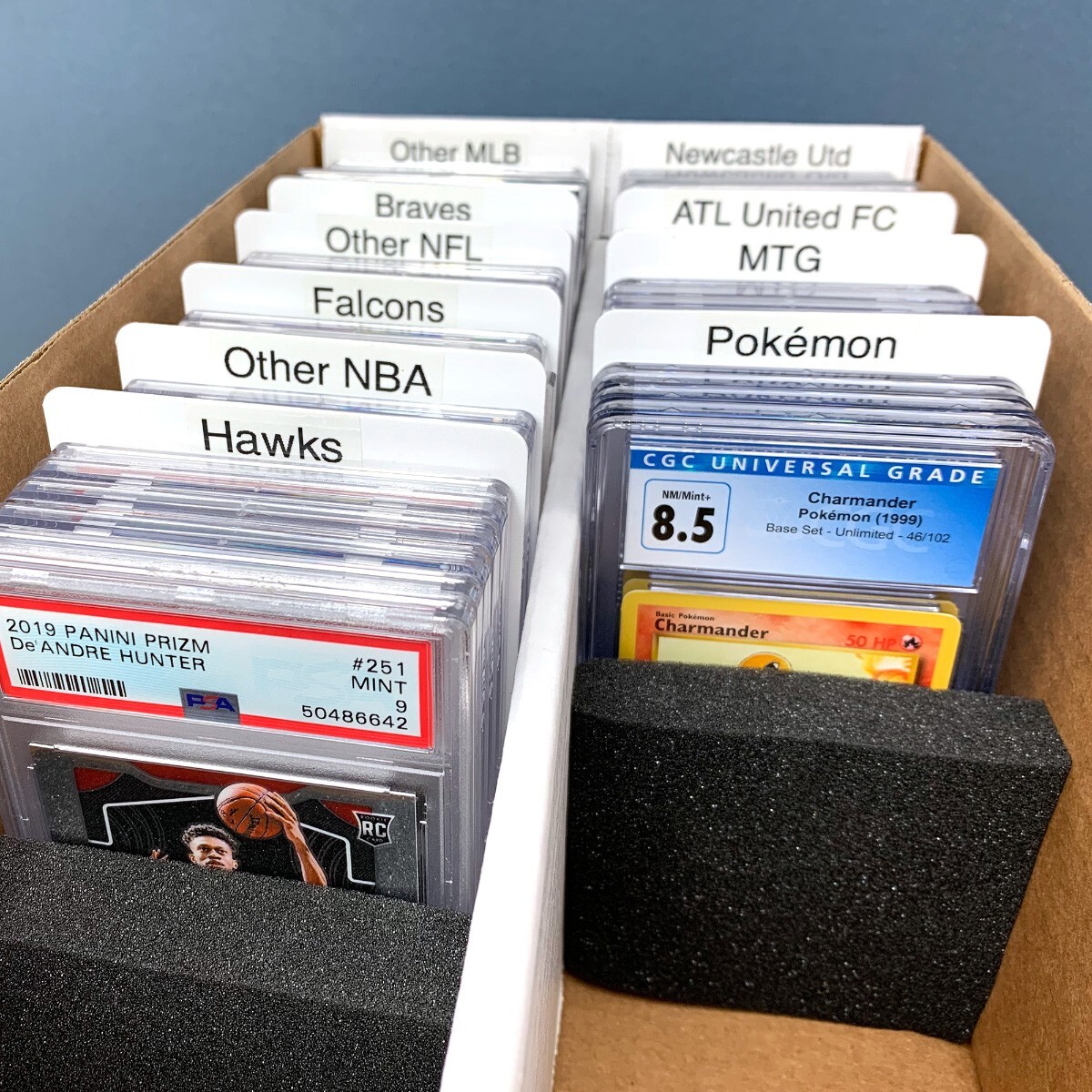 30 BCW Graded Trading Card Dividers Archival Quality w/ Write on Index Tab DEAL