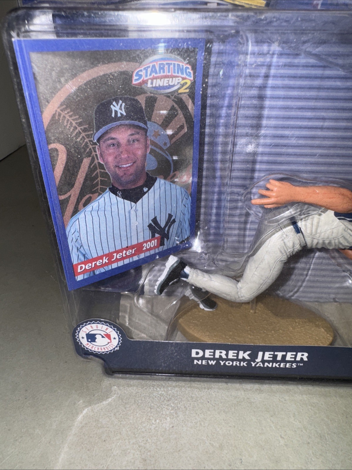Derek Jeter New York Yankees MLB Starting Lineup 2 action figure NIB Hasbro