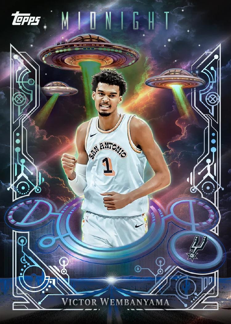 2025/26 TOPPS MIDNIGHT BASKETBALL HOBBY BOX