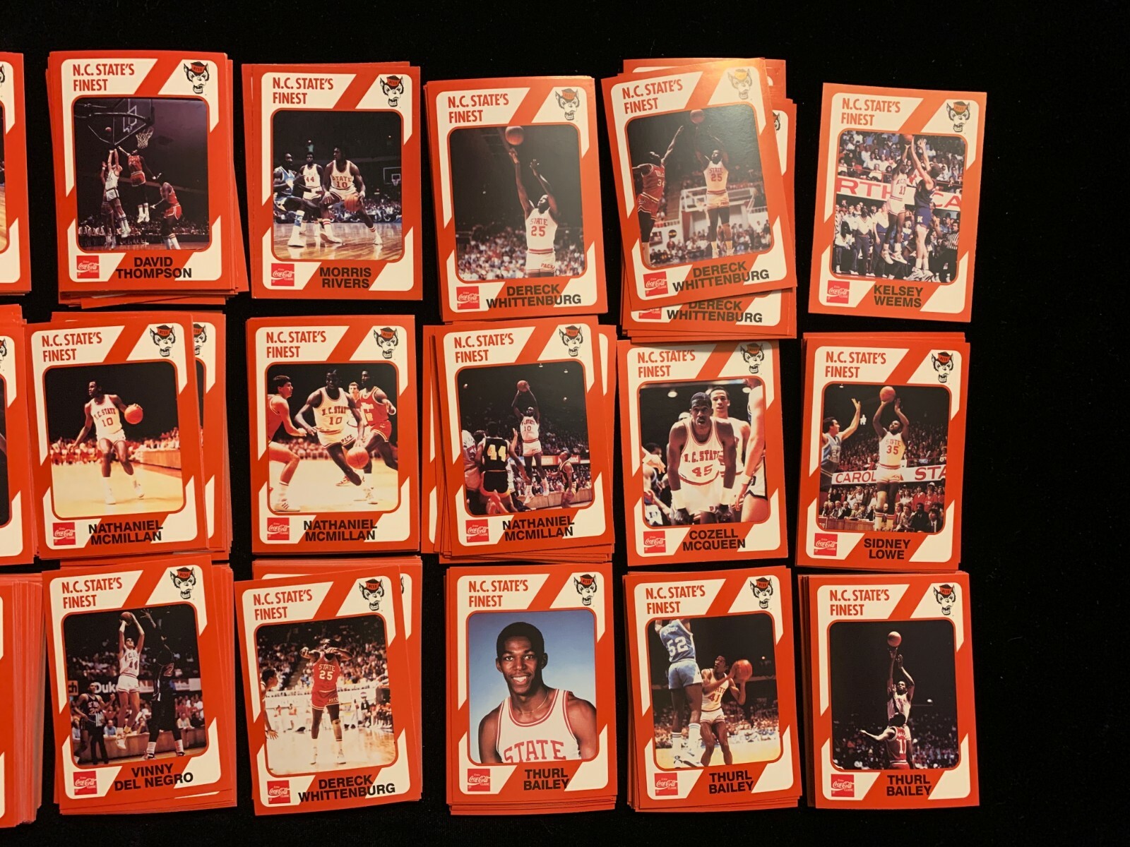 1989 Collegiate Collection N.C. STATE WOLFPACK singles – choose from list Nm/Nm+