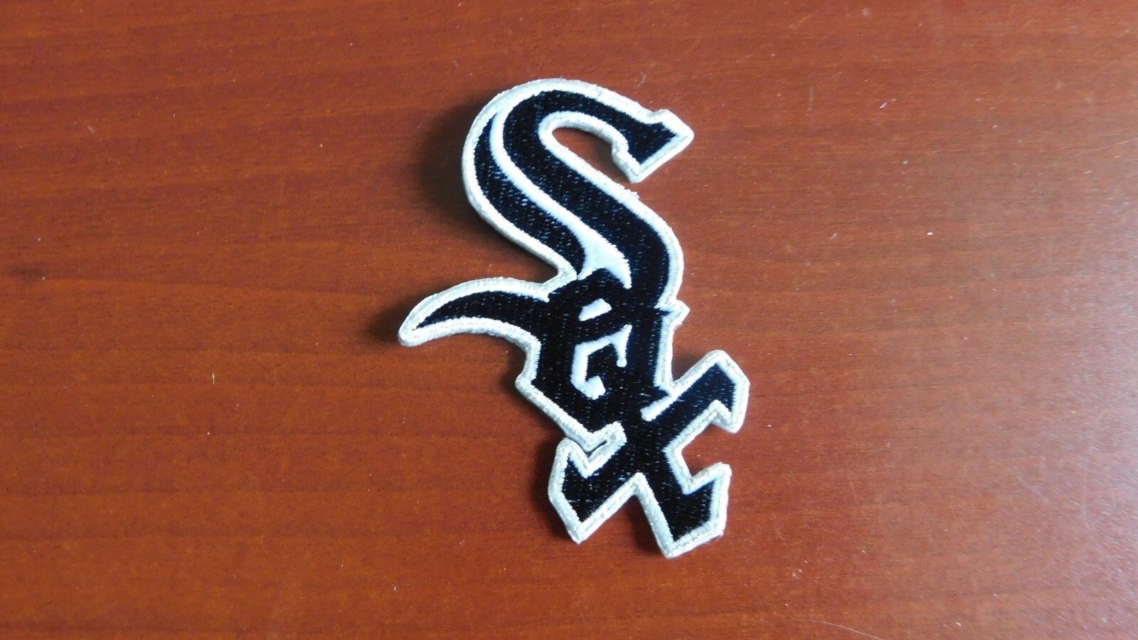 Chicago White Sox 3”X2” Iron On Embroidered Patch FREE Shipping!!