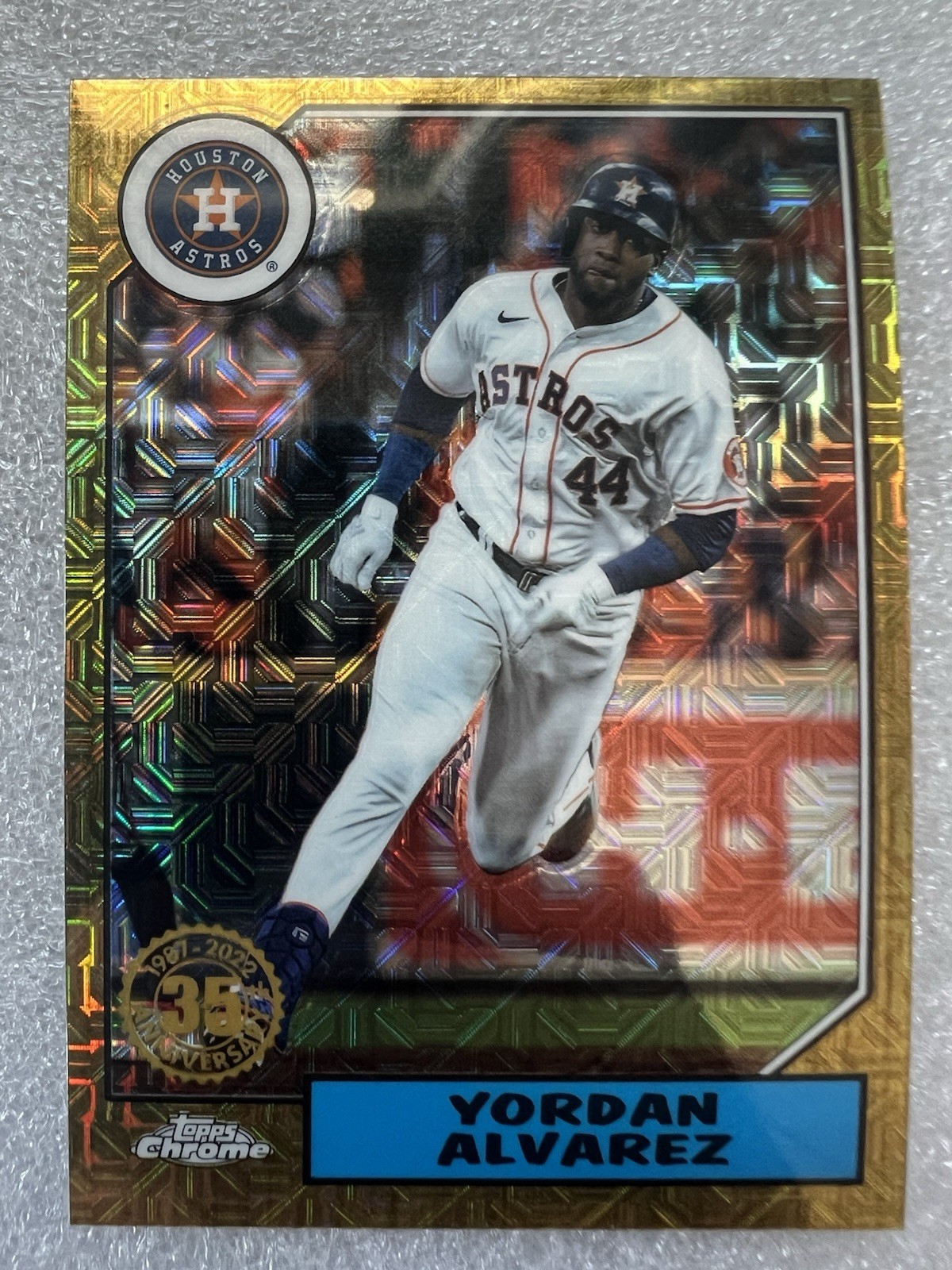 2022 Topps Series 2 – 1987 Topps Chrome Silver Pack Series 2 Mojo Yordan Alvarez