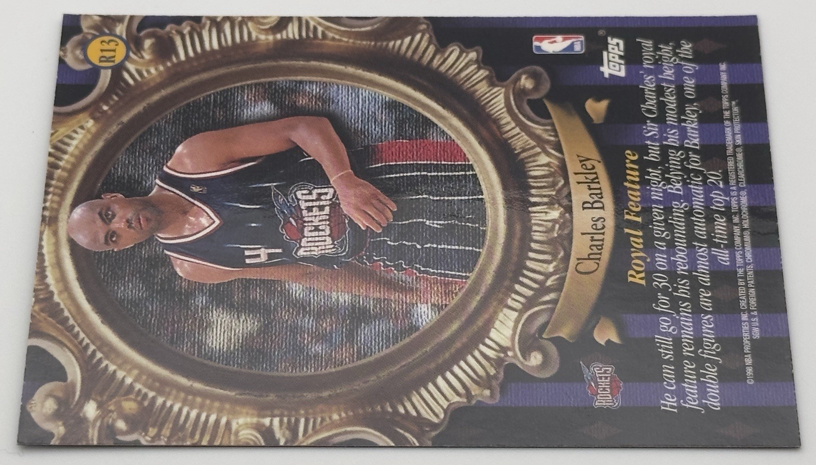 1998-99 Topps NBA – Charles Barkley #R13 – Roundball Royalty – Rockets