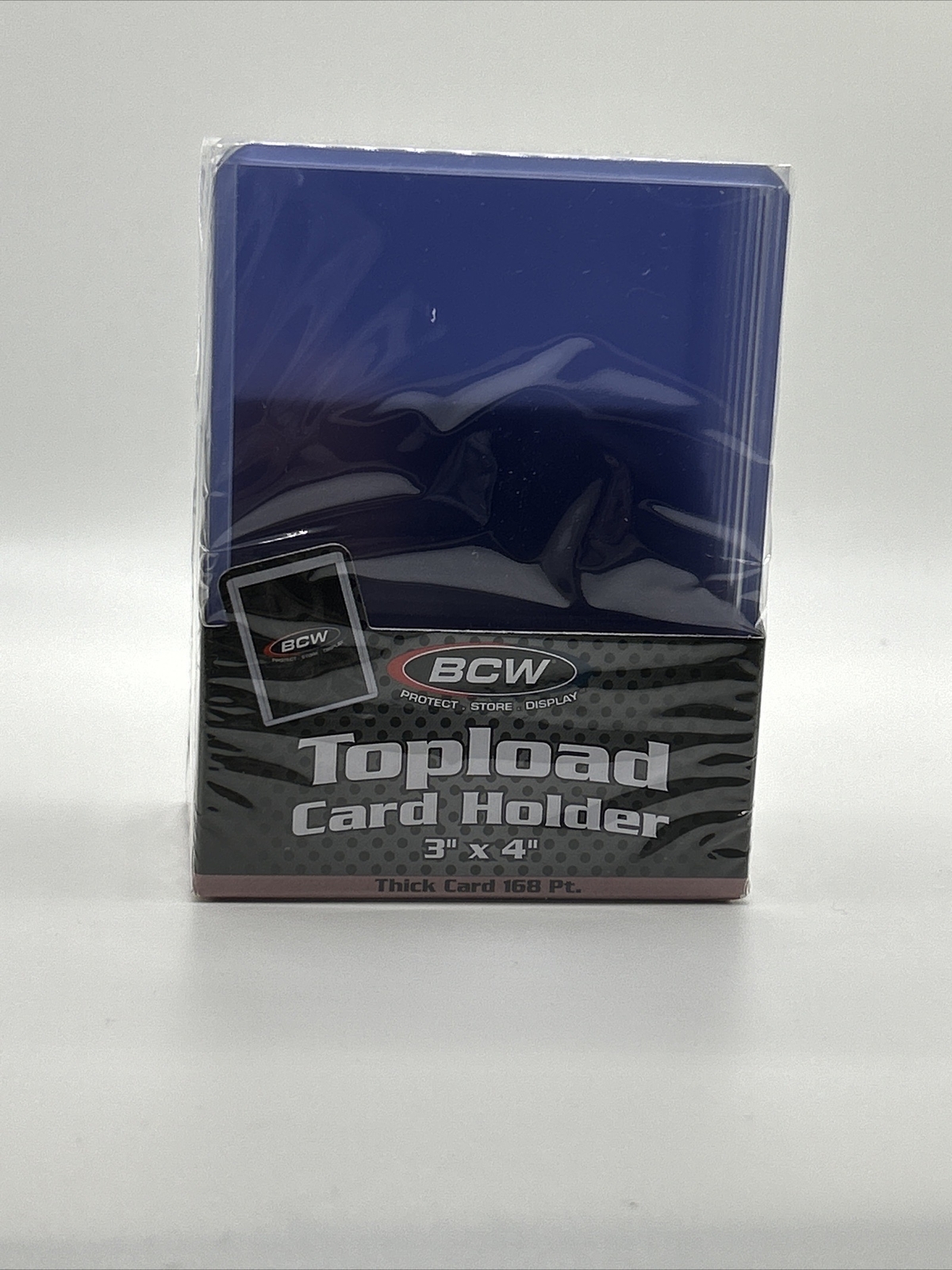 BCW 3X4 Thick Card Toploaders 1 Pack of 10 for up to 168pt Cards
