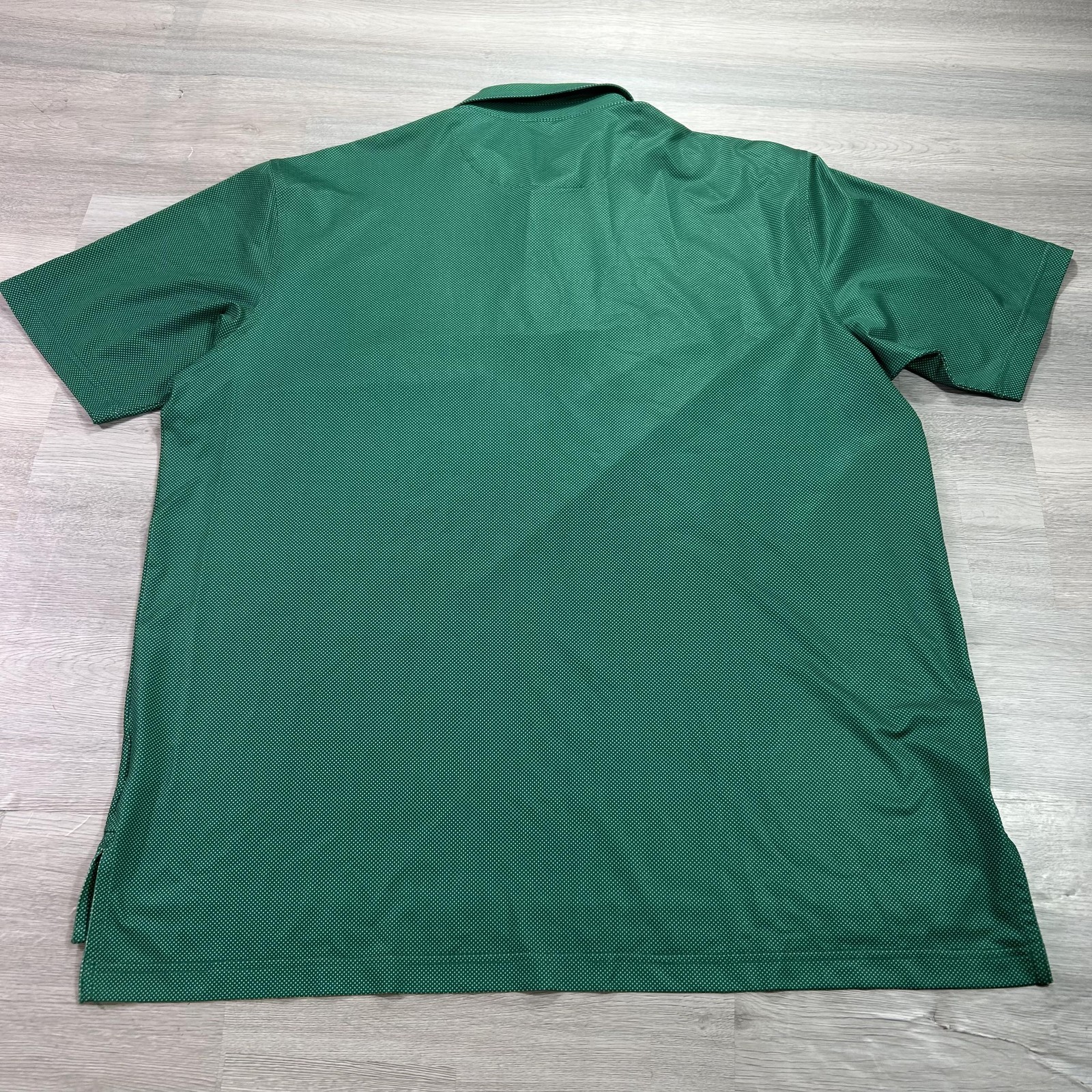 Masters Golf Polo Shirt Mens XL Green Peter Millar Performance Stretch