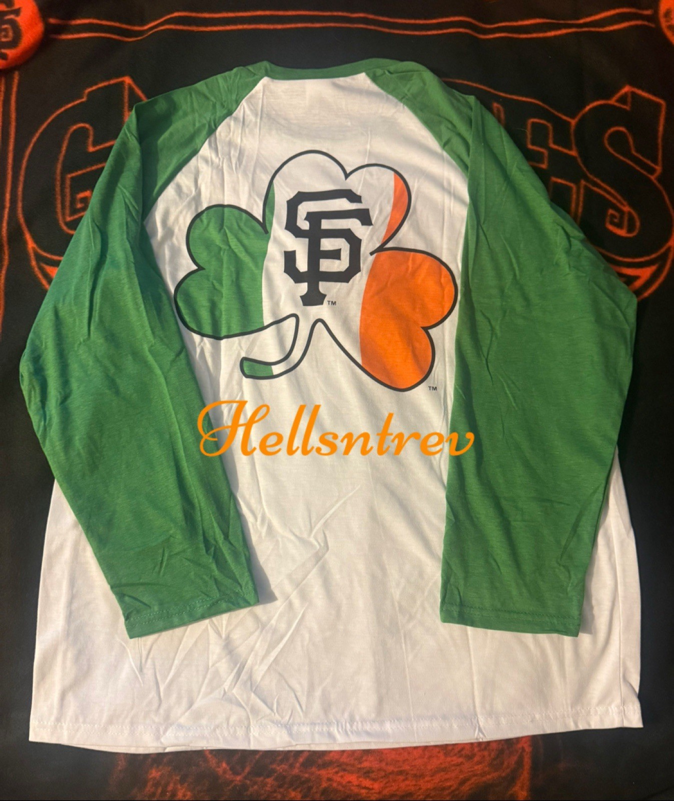 San Francisco Giants Irish Heritage Night Baseball T SZ. S-XL 6/24/26