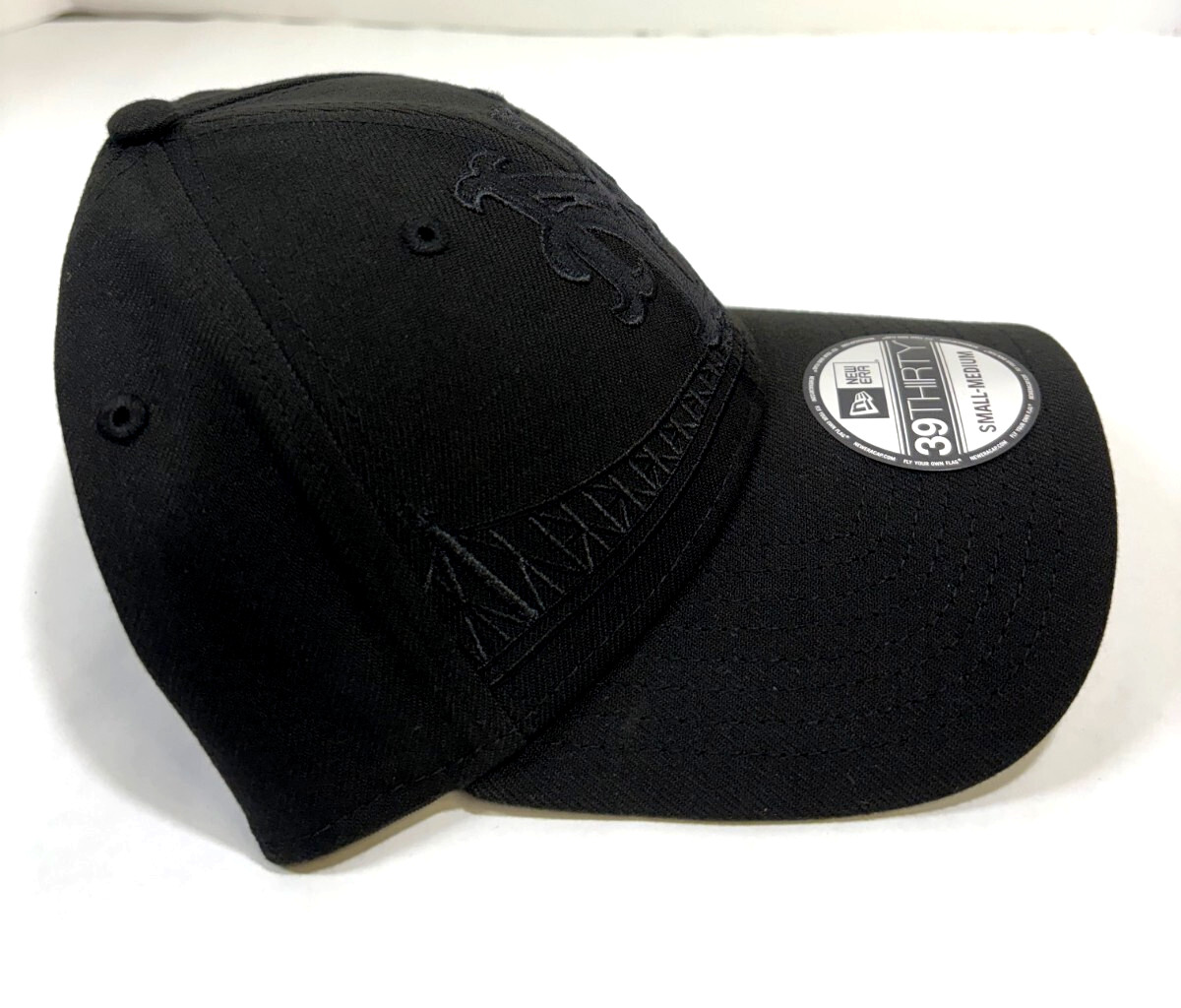 New York Mets MLB NE 2024 City Connect Flex-Fit Hat~Black/Black