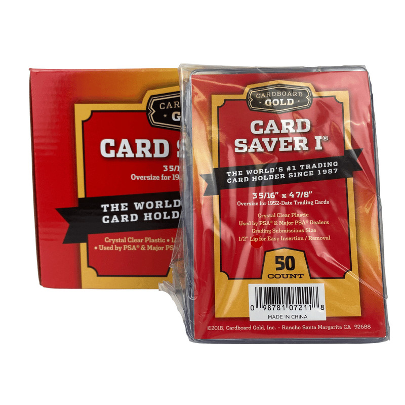 Card Saver 1 (qty: 5) Graded Card Submission Semi Rigid Top Load