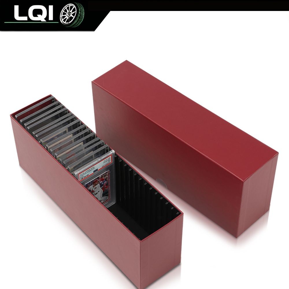 Slotted Graded Card Box For PSA Certified Slabs Storage Case MTG Pokemon