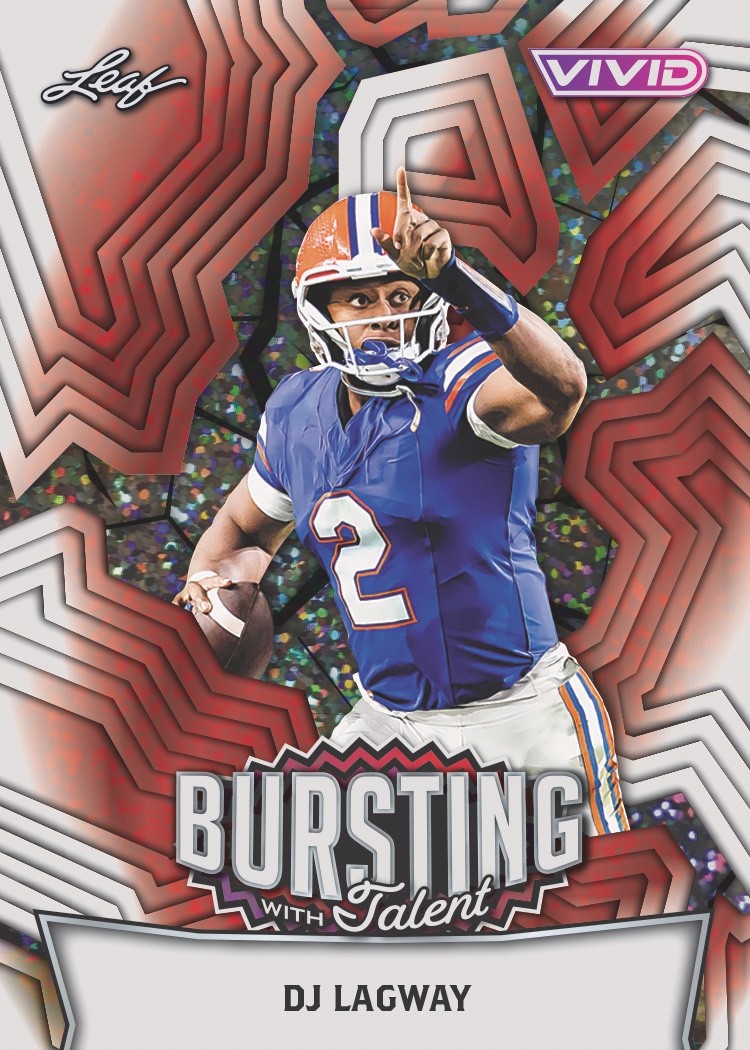 2025 Leaf Vivid Football Factory Sealed Hobby Box