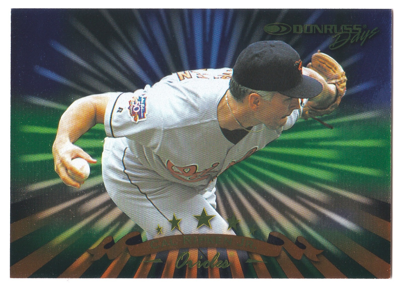 1998 Donruss Days Cal Ripken Jr #8 of 14 Baltimore Orioles HOF