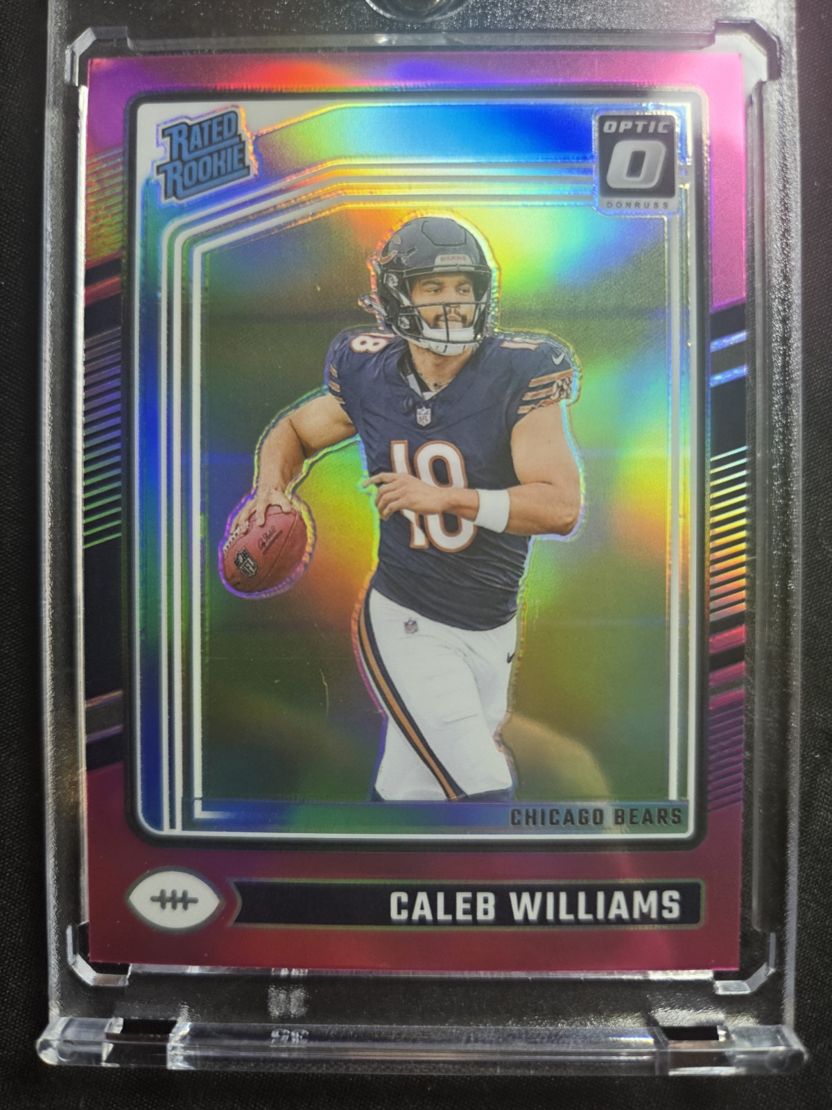 (READ DESCRIPTION) 2024 Panini Donruss Optic Caleb Williams Pink Rated Rookie