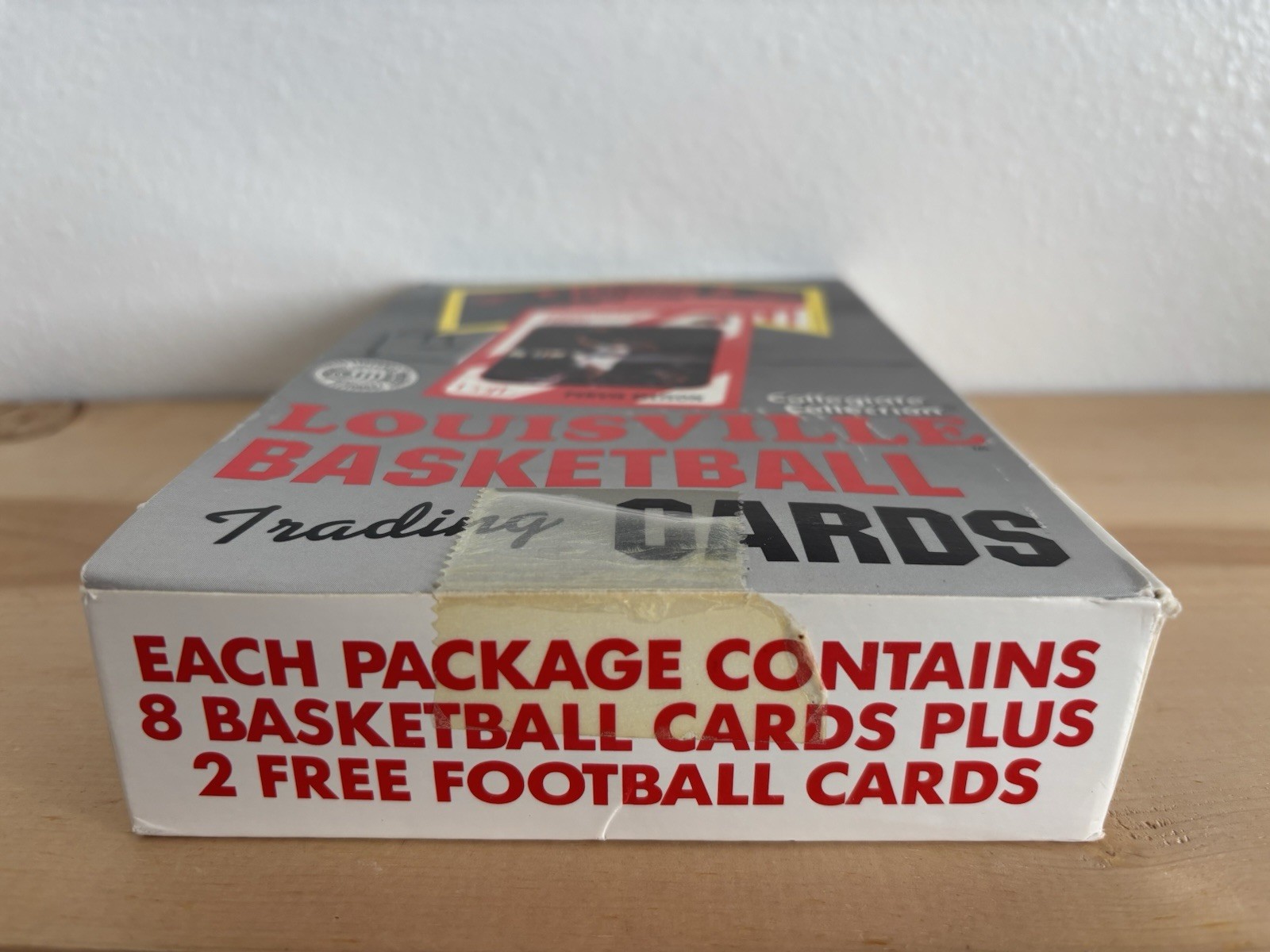 1989 LOUISVILLE BASKETBALL CARDS / 2nd Edition Box of Sealed 36 PACKS /360 CARDS