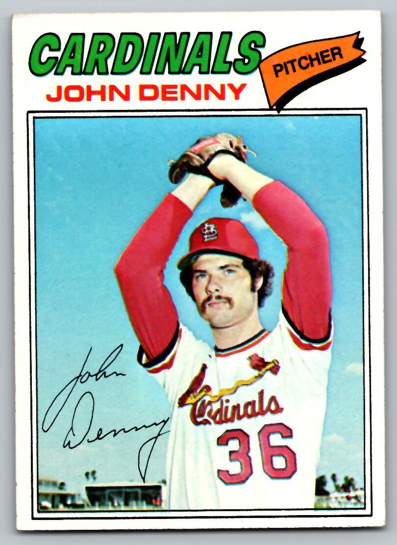 1977 Topps #541 John Denny St. Louis Cardinals