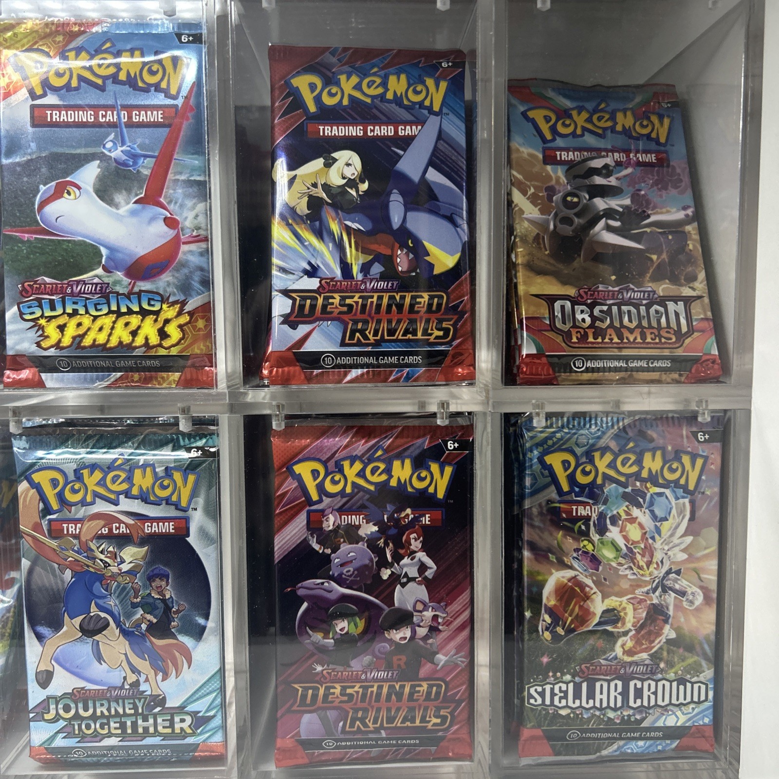 Premium Acrylic Case with Magnetic Lid – Great for Pokemon Packs and More!!