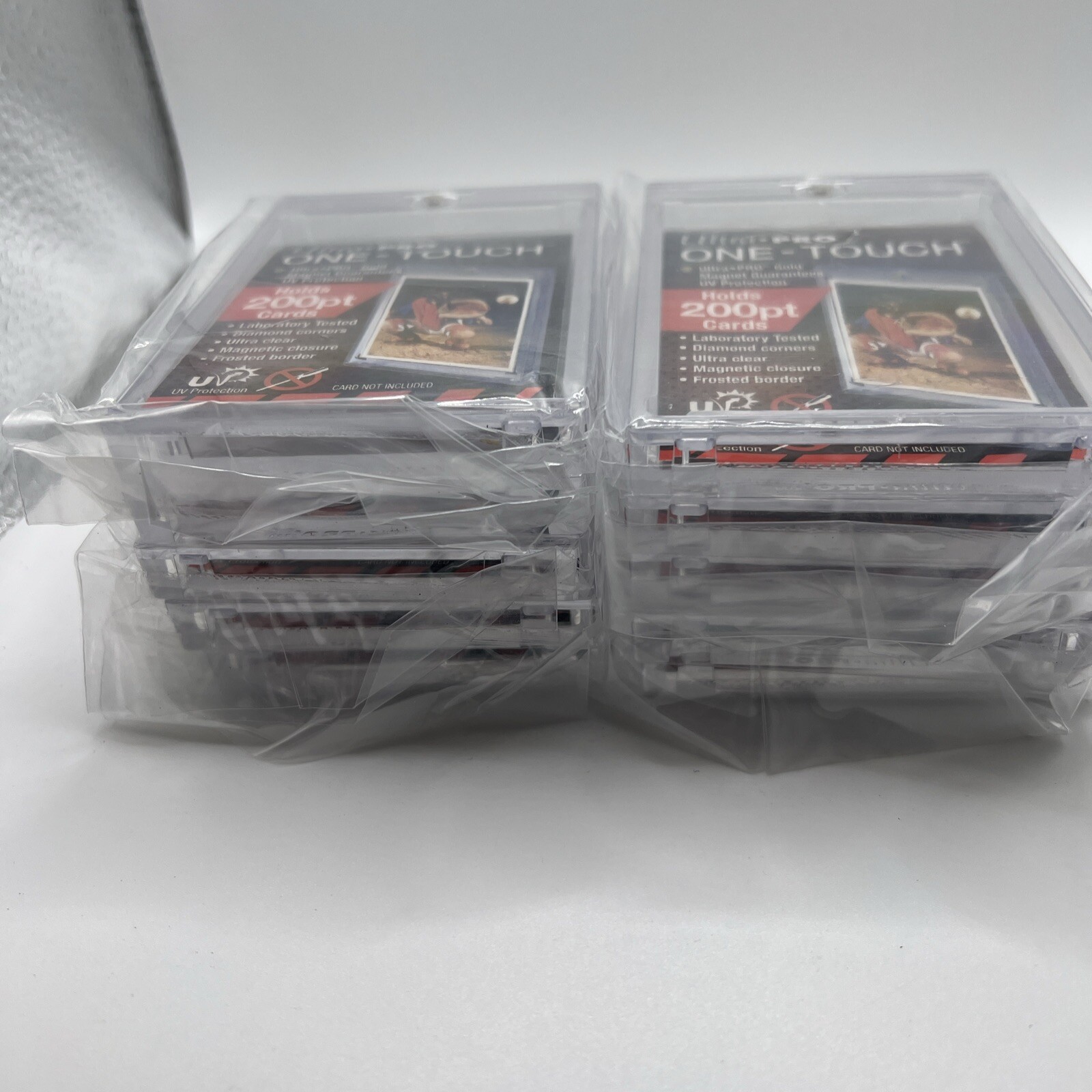 Ultra Pro One-Touch Thick Card 200pt Point Magnetic Card Holder – Lot of 10