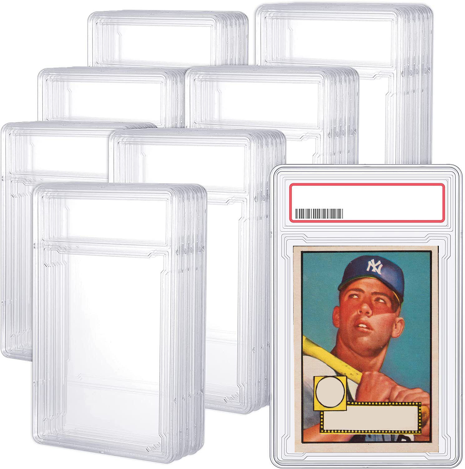 Empty Graded Card Slab for Pokemon & Sports Cards Compare To PSA CGC Slabs