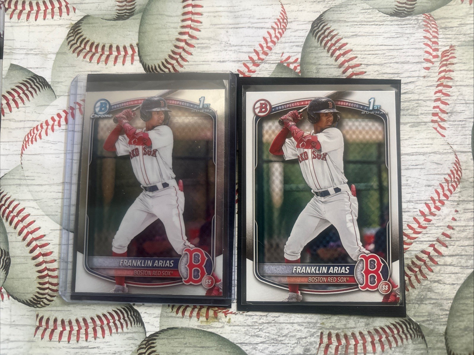 Franklin Arias (2) Card 2026 1st Bowman Lot/Card #s BP-67,BCP-67/Free Shipping