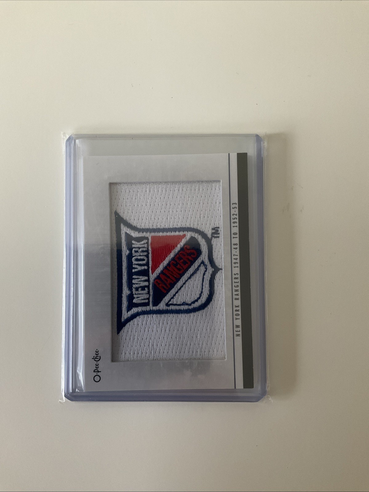 2013-14 O-Pee-Chee – Team Logo Patches New York Rangers 1947-48 to 1952-53 #173