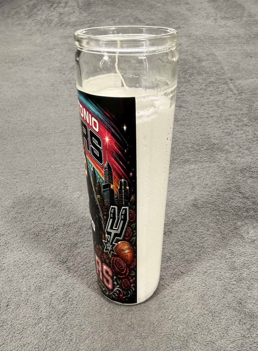 San Antonio Spurs Prayer Candles Selena WEMBANYAMA Fox Castle Vassell Champagne